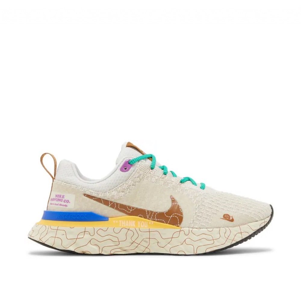 Nike React Infinity Run Flyknit 3 premium “moving company” trainers